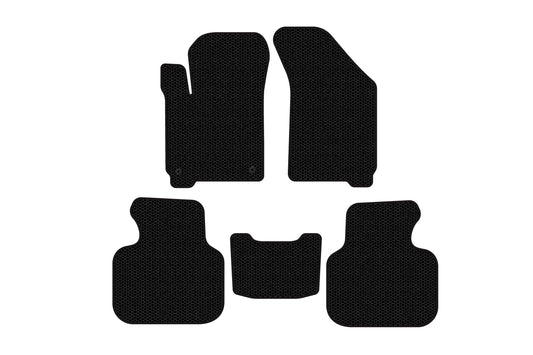 Rubber floor mats Carsuit (2008-2011, black) for Dodge Journey 2008-2020 - image 1