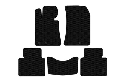 Rubber Floor Mats Carsuit (Black) for Hyundai Genesis BH 2008-2013 - image 1