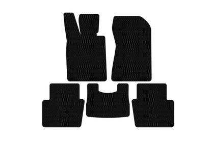 Rubber Floor Mats Carsuit (Black) for Honda Legend 2004-2012 - image 1