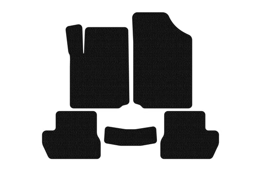 Rubber Floor Mats Carsuit (Black) for Citroen C-2 2003-2009 - image 1
