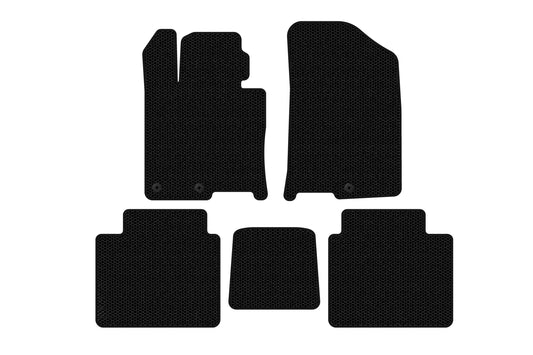 Rubber Floor Mats Carsuit (Black) for Kia Optima 2016- - image 2