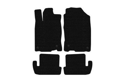 Rubber Floor Mats Carsuit (Black) for Honda CR-Z - image 1