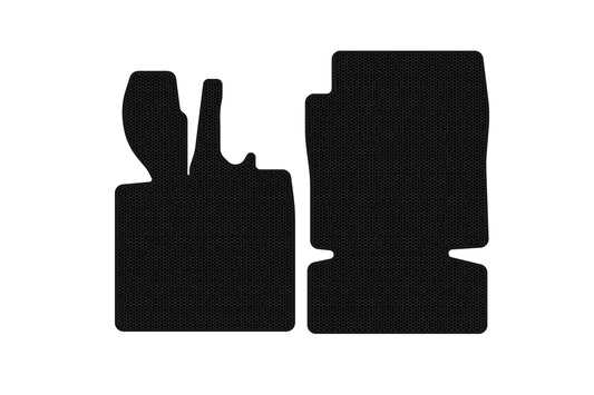 Rubber Floor Mats Carsuit (Black) for Mercedes GLA X156 2014-2019 - image 1
