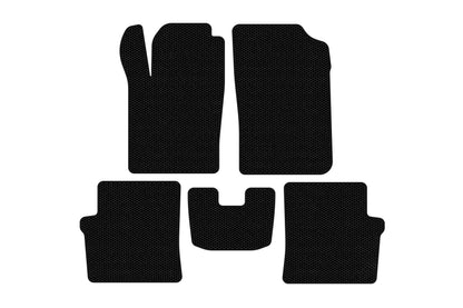 Rubber floor mats Carsuit (HB, 5-door, black) for Citroen Xsara II 2000-2006 - image 1