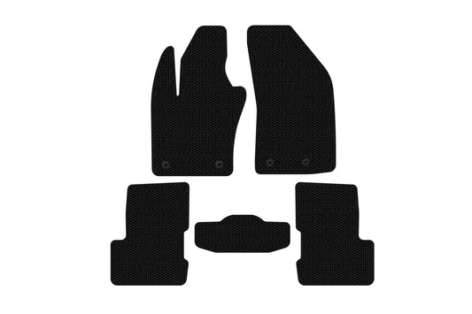 Rubber Floor Mats Carsuit V-2 (Black) for Jeep Renegade 2014- - image 1