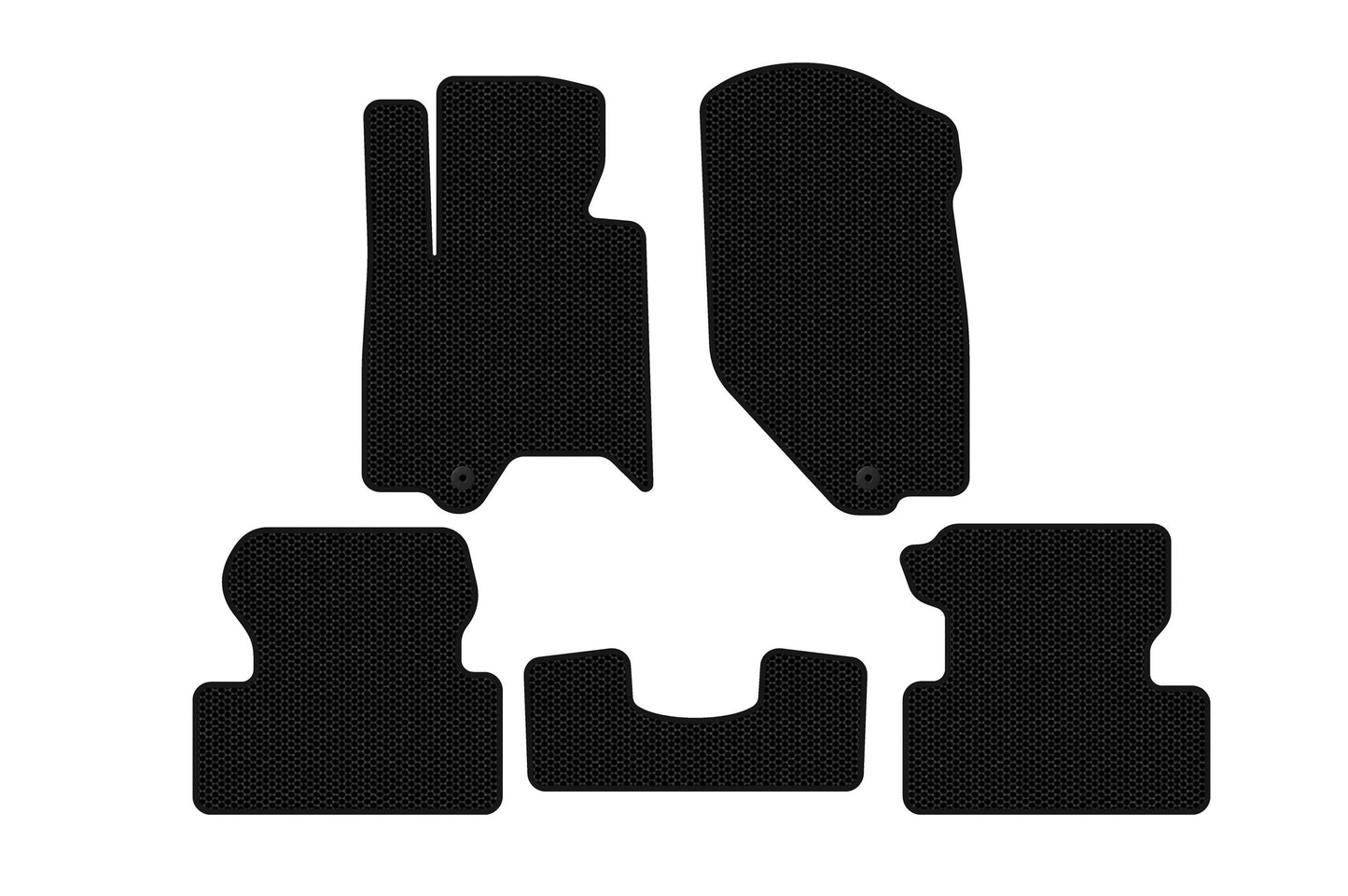 Rubber Floor Mats Carsuit (Black) for Infiniti QX50 2007-2013 - image 1