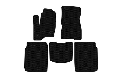 Rubber floor mats Carsuit (2 rows, 2013-2019, black) for Ford Flex 2009-2019 - image 1