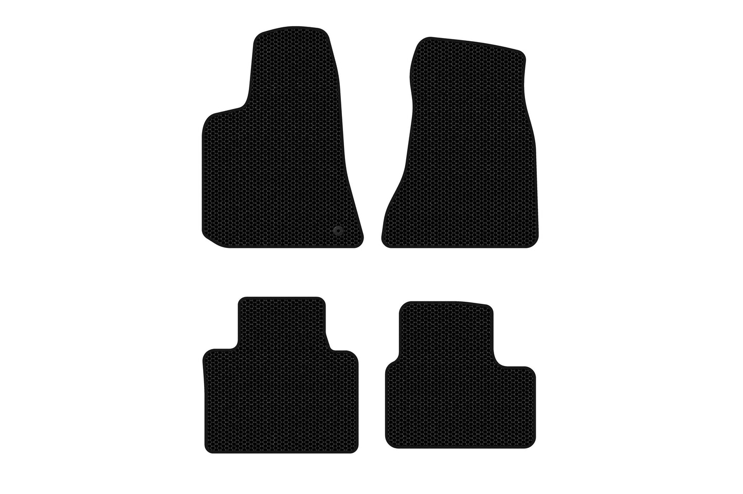 Rubber floor mats Carsuit (2005-2010, black) for Dodge Charger 2005-2010 - image 1