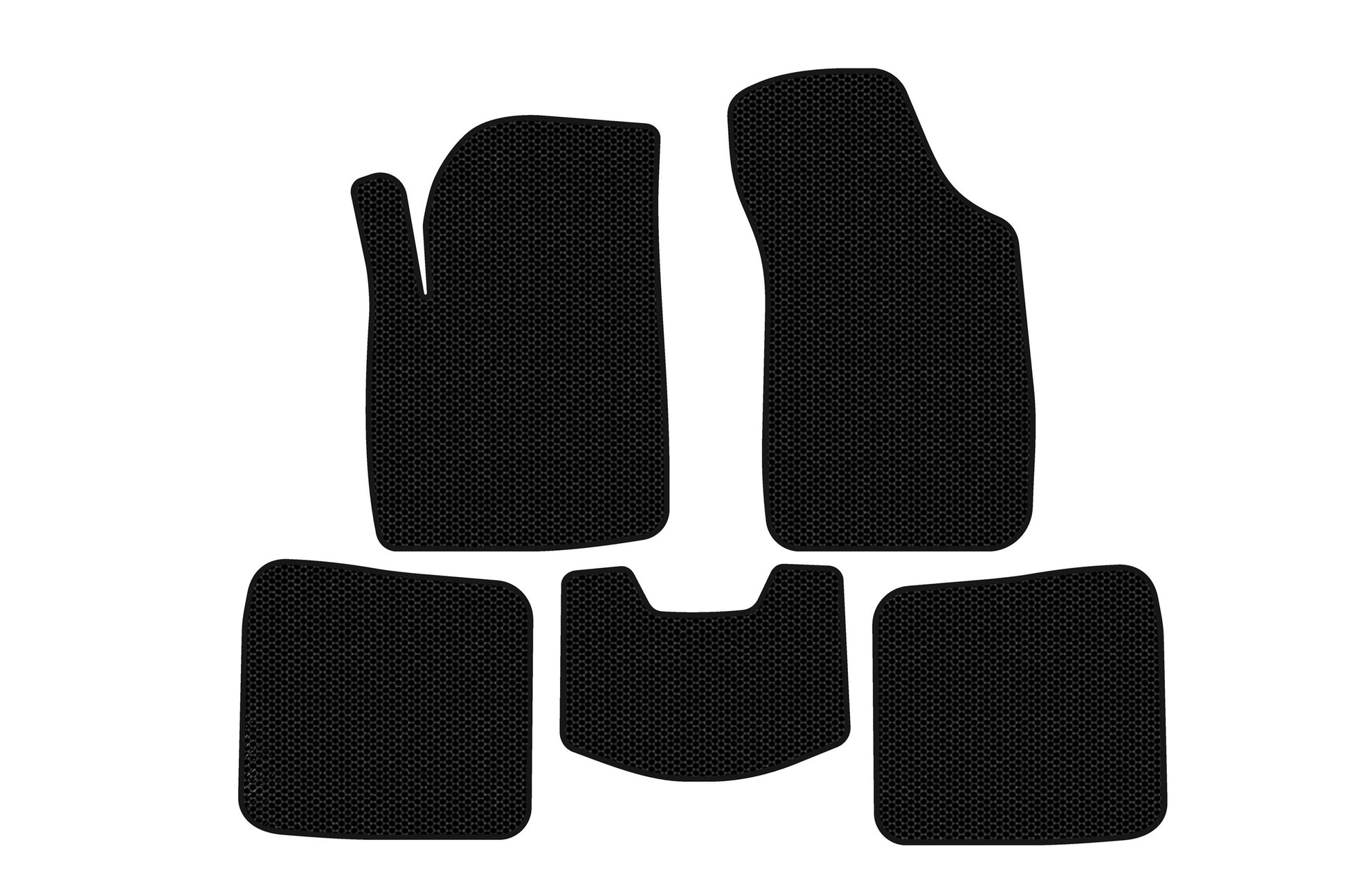 Rubber Floor Mats Carsuit (Black) for Chery E5 2011-2016 - image 1