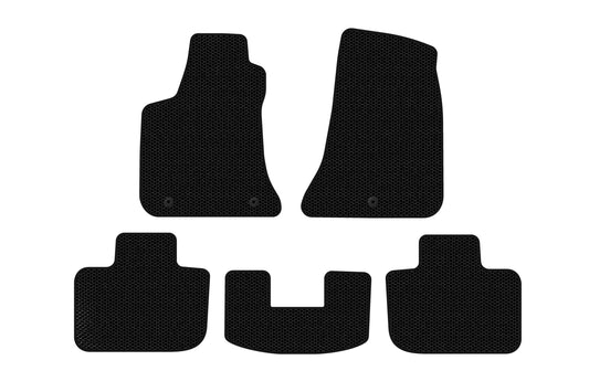 Rubber Floor Mats Carsuit V1 (Black) for Chrysler C300 2011-2023 - image 1