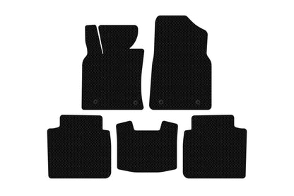 Rubber Floor Mats Carsuit (SD, Black) for Lexus ES 2018- - image 1