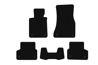 Rubber Floor Mats Carsuit (Black) for BMW 5 Series G30/G31 2017-2023 - image 1