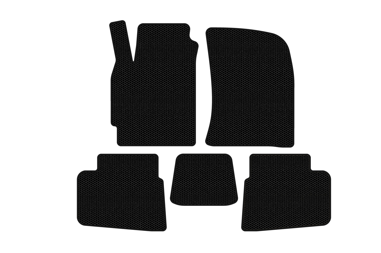 Rubber Floor Mats Carsuit (Black) for Chery Eastar 2003-2011 - image 1