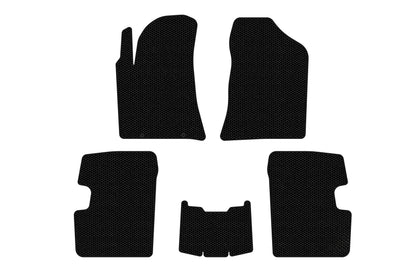 Rubber Floor Mats Carsuit (SD, Black) for BYD F3 2013-2015 - image 1