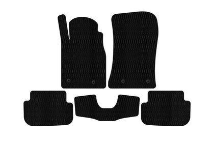 Rubber Floor Mats Carsuit (Black) for Chevrolet Camaro 2009-2015 - image 1