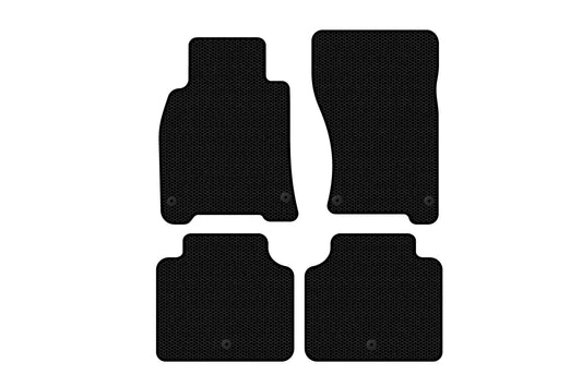 Rubber Floor Mats Carsuit (For M37, Black) for Infinity M35/37/45 2003-2014 - image 1