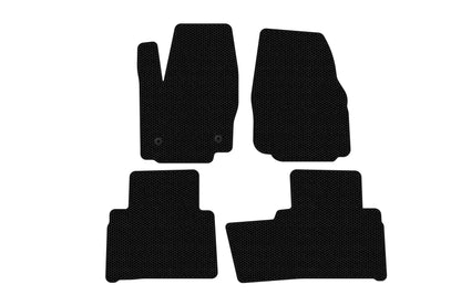 Rubber floor mats Carsuit (2 rows, black) for Ford Galaxy 2007-2015 - image 1