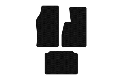 Rubber Floor Mats Carsuit (Right-Hand Drive, Black) for Jeep Grand Cherokee WK 2004-2010 - image 1