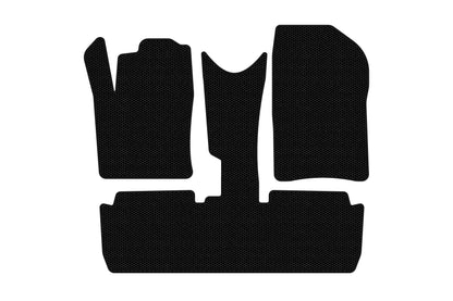 Rubber floor mats Carsuit (Pre-facelift, black) for Citroen Xsara Picasso 1999-2012 - image 1