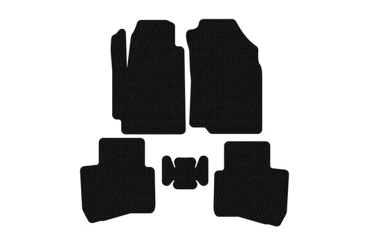 Rubber Floor Mats Carsuit (Black) for JAC S2 2014-2020 - image 1