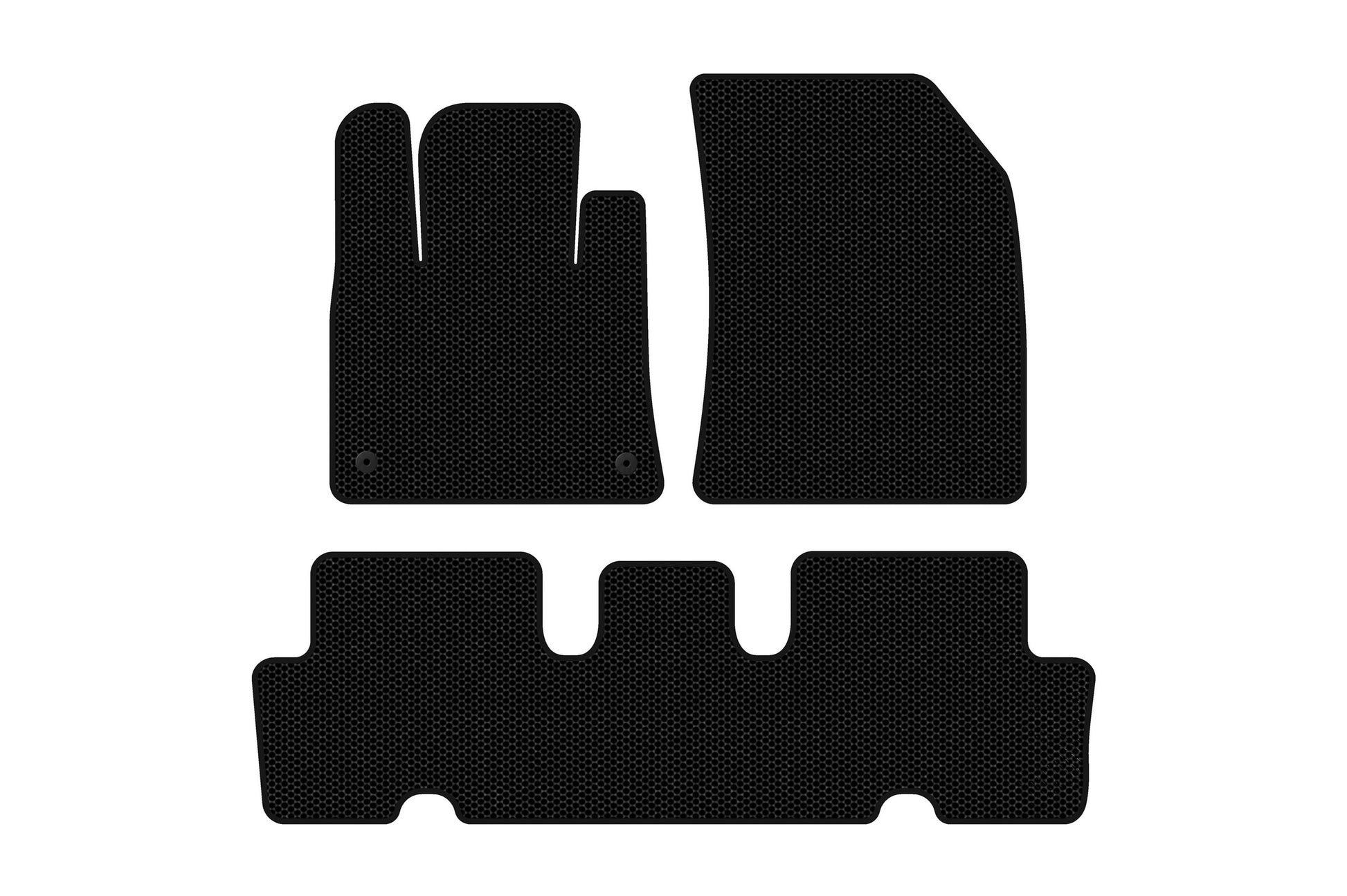 Rubber Floor Mats Carsuit V1 (Black) for Citroen C-4 Picasso 2013-2022 - image 1