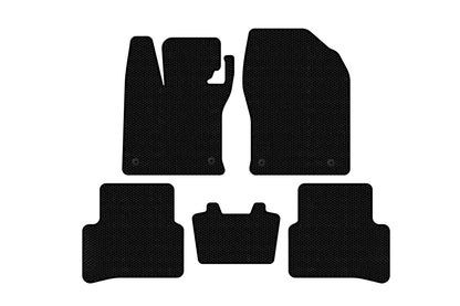 Rubber Floor Mats Carsuit (Hybrid, Black) for Lexus UX 2018- - image 1