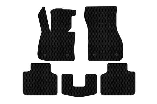Rubber floor mats Carsuit (for F45, black) for BMW 2 Series Active Tourer F45/F46 2014-2021 - image 1
