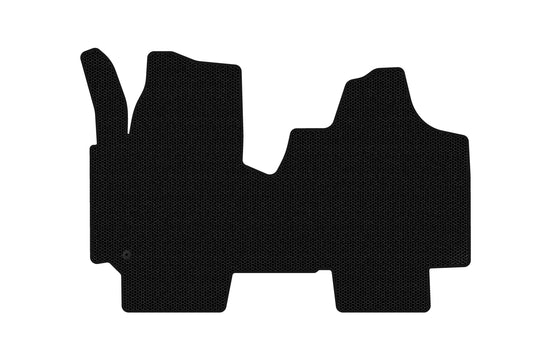 Rubber Floor Mats Carsuit (Black) for Fiat Scudo 2007-2015 - image 1