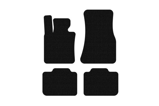 Rubber Floor Mats Carsuit (Black) for BMW 6 Series G32 2017- - image 1