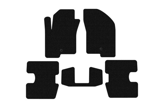 Rubber Floor Mats Carsuit (Black) for Jeep Patriot 2007-2016 - image 1