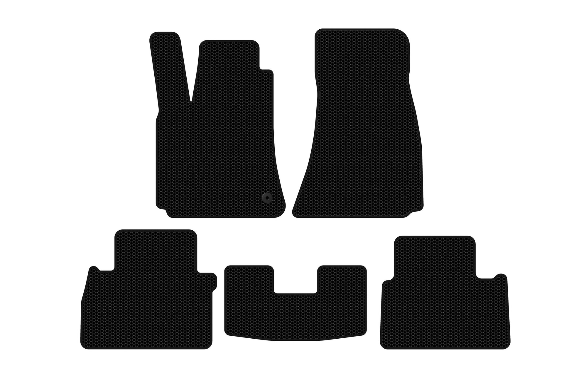 Rubber Floor Mats Carsuit (SD, Black) for Chrysler C300 2004-2011 - image 1