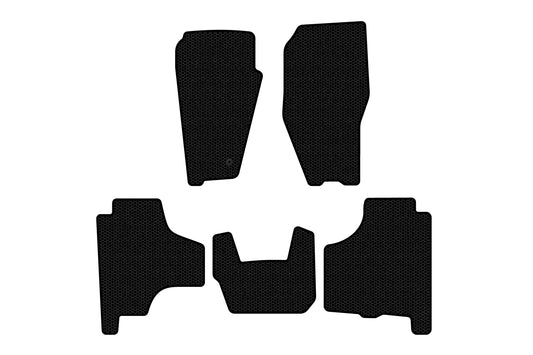 Rubber Floor Mats Carsuit (Black) for Dodge Nitro 2006-2011 - image 1