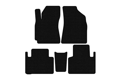 Rubber Floor Mats Carsuit (Black) for Geely Emgrand X7 2011- - image 1