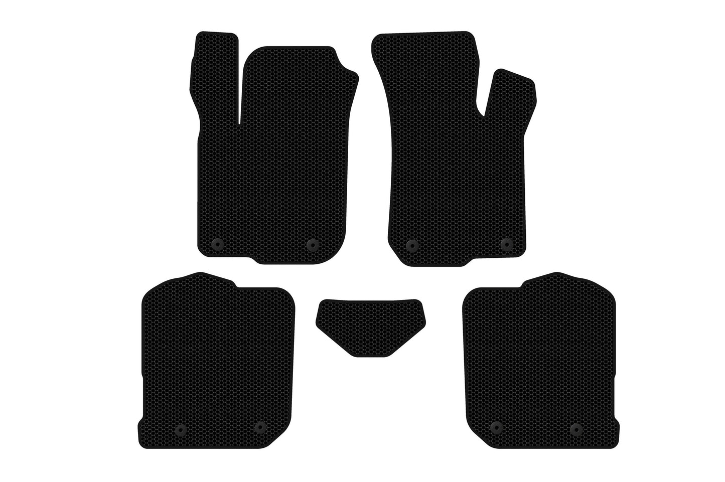 Rubber Floor Mats Carsuit (HB, Black) for Audi A3 1996-2003 - image 1