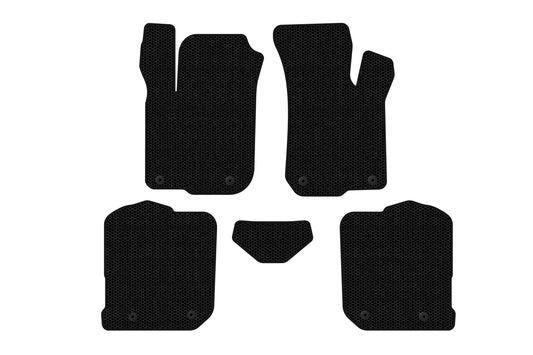 Rubber Floor Mats Carsuit (HB, Black) for Audi A3 1996-2003 - image 1