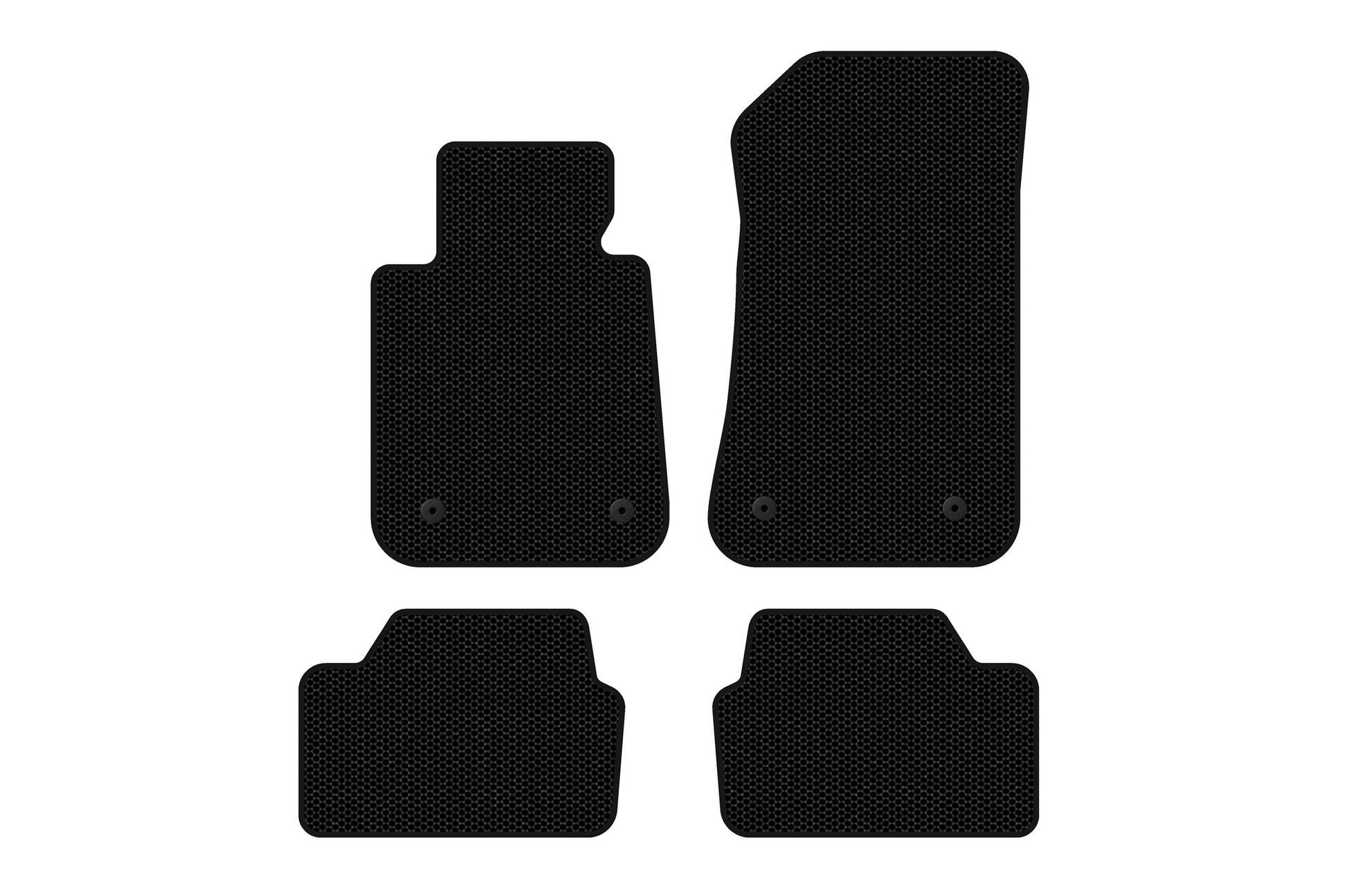 Rubber Floor Mats Carsuit (Black) for BMW 1 Series E81/E82/E87/E88 2004-2011 - image 1
