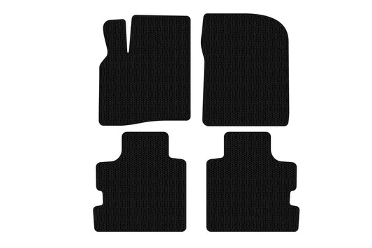 Rubber Floor Mats Carsuit (Black) for Chrysler Pacifica 2004-2008 - image 1