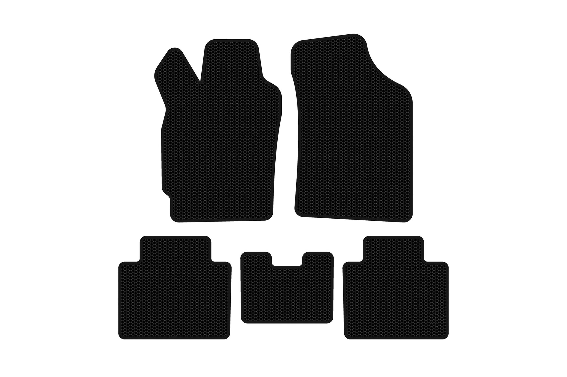 Rubber Floor Mats Carsuit (Black) for Lifan 320 2008- - image 1
