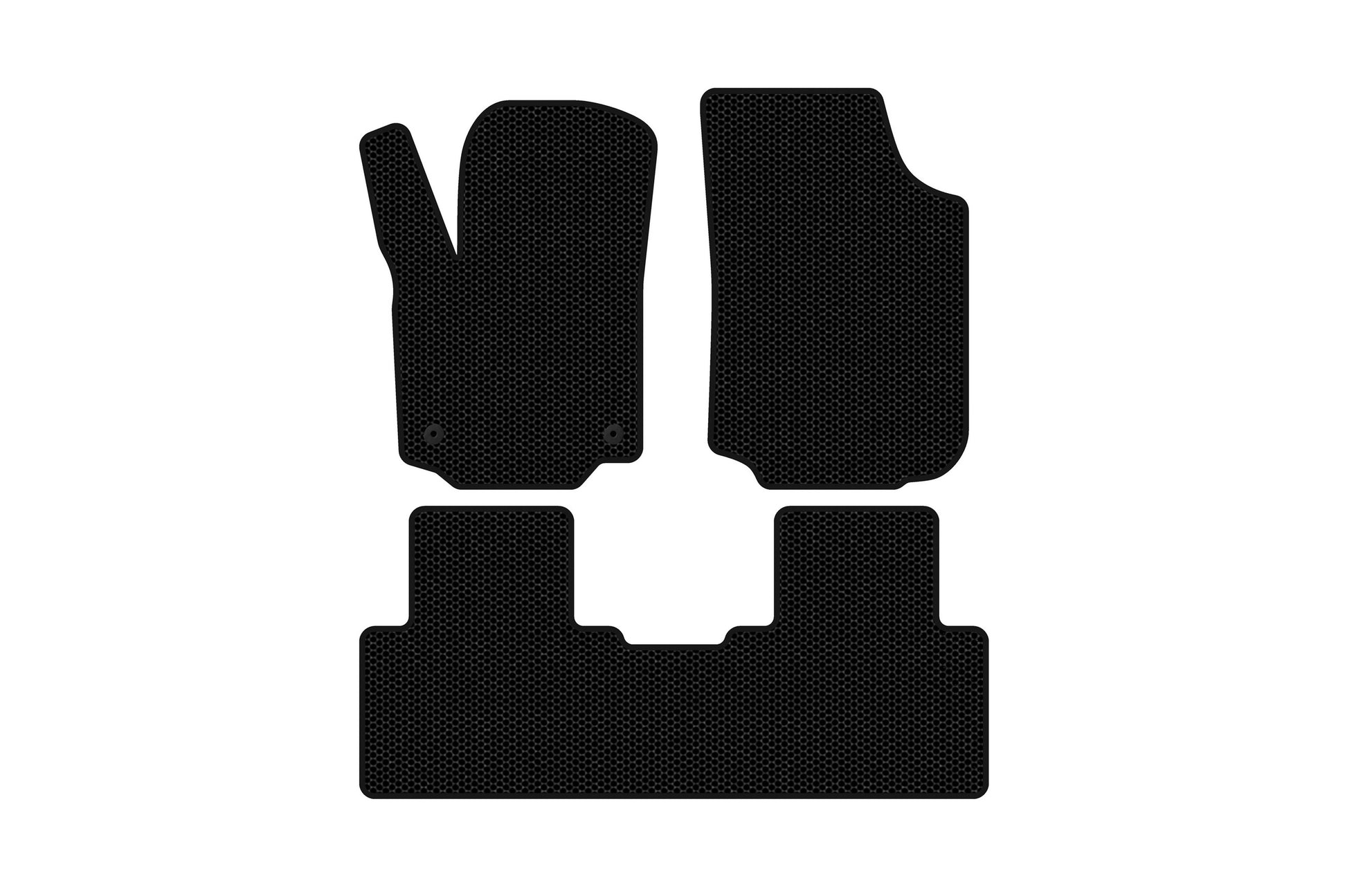 Rubber Floor Mats Carsuit (Black) for GMC Terrain 2017– - image 1