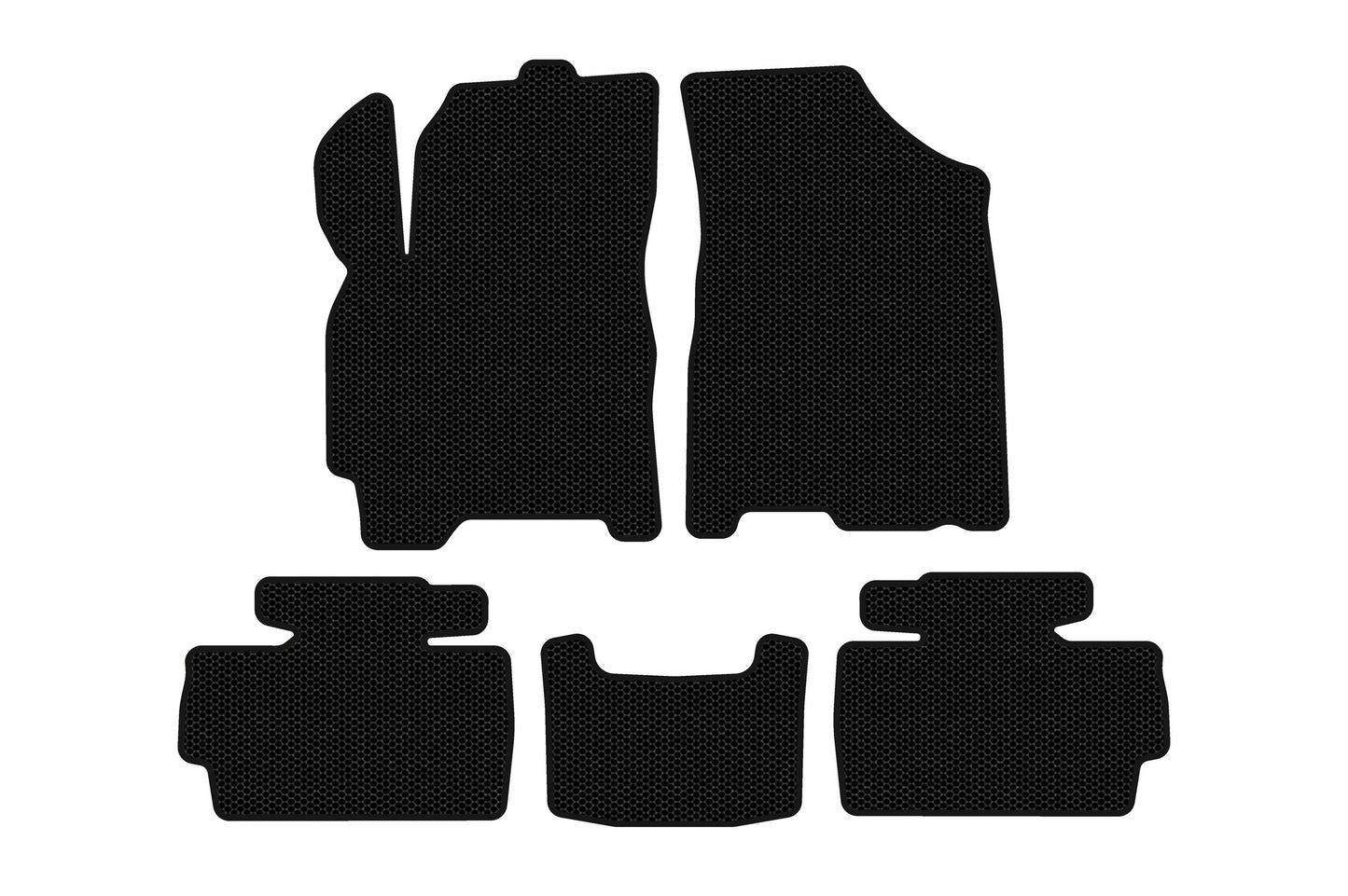 Rubber Floor Mats Carsuit (Black) for Chery Tiggo 2 2014- - image 1