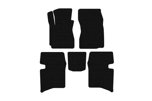 Rubber Floor Mats Carsuit (SD, Black) for Geely MK 2006-2014 - image 1