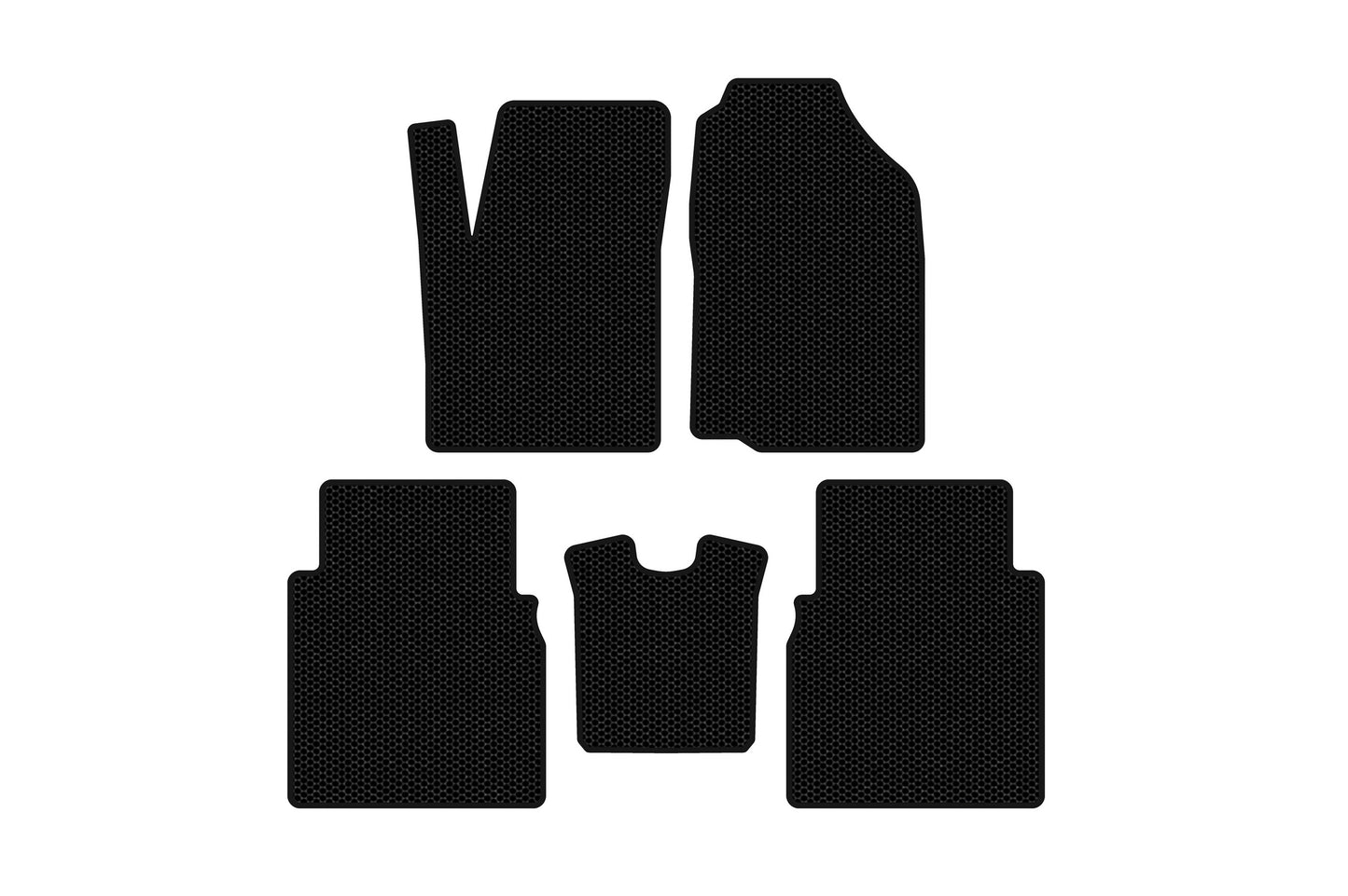 Rubber Floor Mats Carsuit (Black) for JAC J6 2011-2019 - image 1