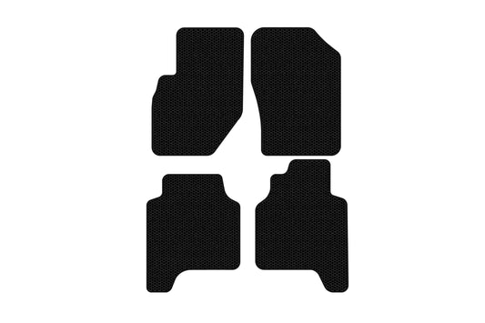 Rubber Floor Mats Carsuit (Black) for Hyundai Terracan 2001-2007 - image 1