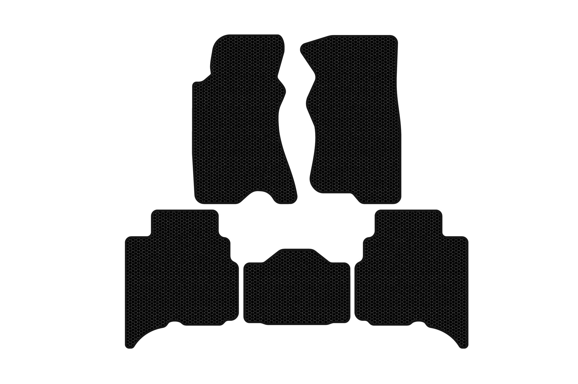 Rubber Floor Mats Carsuit (Black) for GreatWall Haval/Hover H3 2005-2013 - image 1