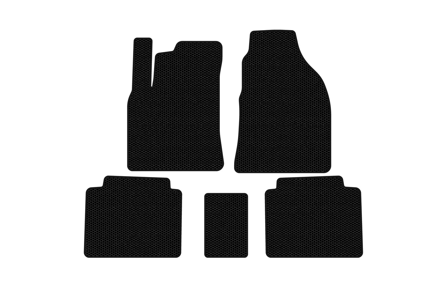 Rubber Floor Mats Carsuit (Black) for Hyundai Matrix 2001-2010 - image 1