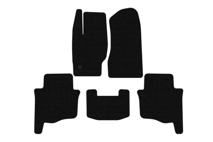 Rubber Floor Mats Carsuit (Black) for Jeep Grand Cherokee WK 2004-2010 - image 1