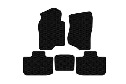 Rubber floor mats Carsuit (2 rows, black) for Cadillac Escalade 2007-2014 - image 1