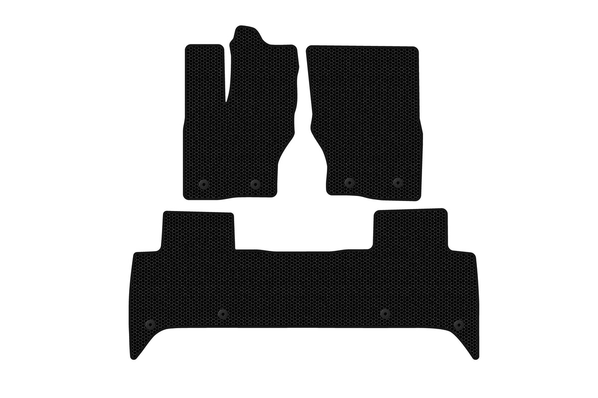 Rubber floor mats Carsuit (5-seater, black) for Land Rover Discovery V 2017- - image 1