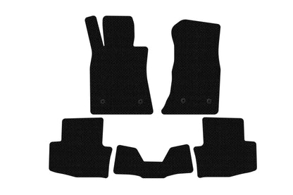 Rubber Floor Mats Carsuit (SD, Black) for Cadillac ATS 2012-2019 - image 1