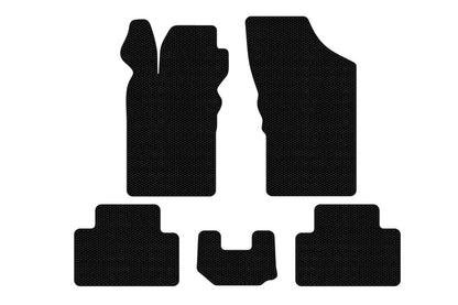 Rubber Floor Mats Carsuit (Black) for Alfa Romeo GT 2003-2010 - image 1